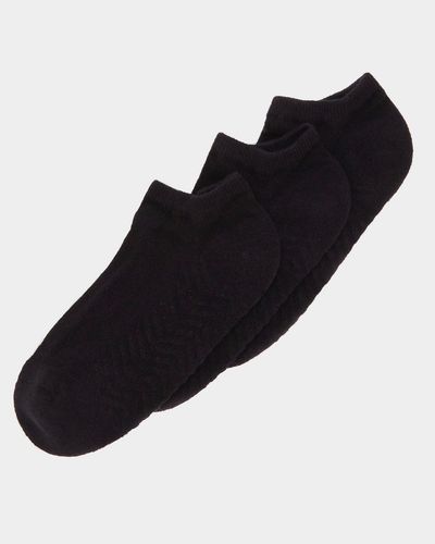 Massage Sole Trainer Socks - Pack Of 3